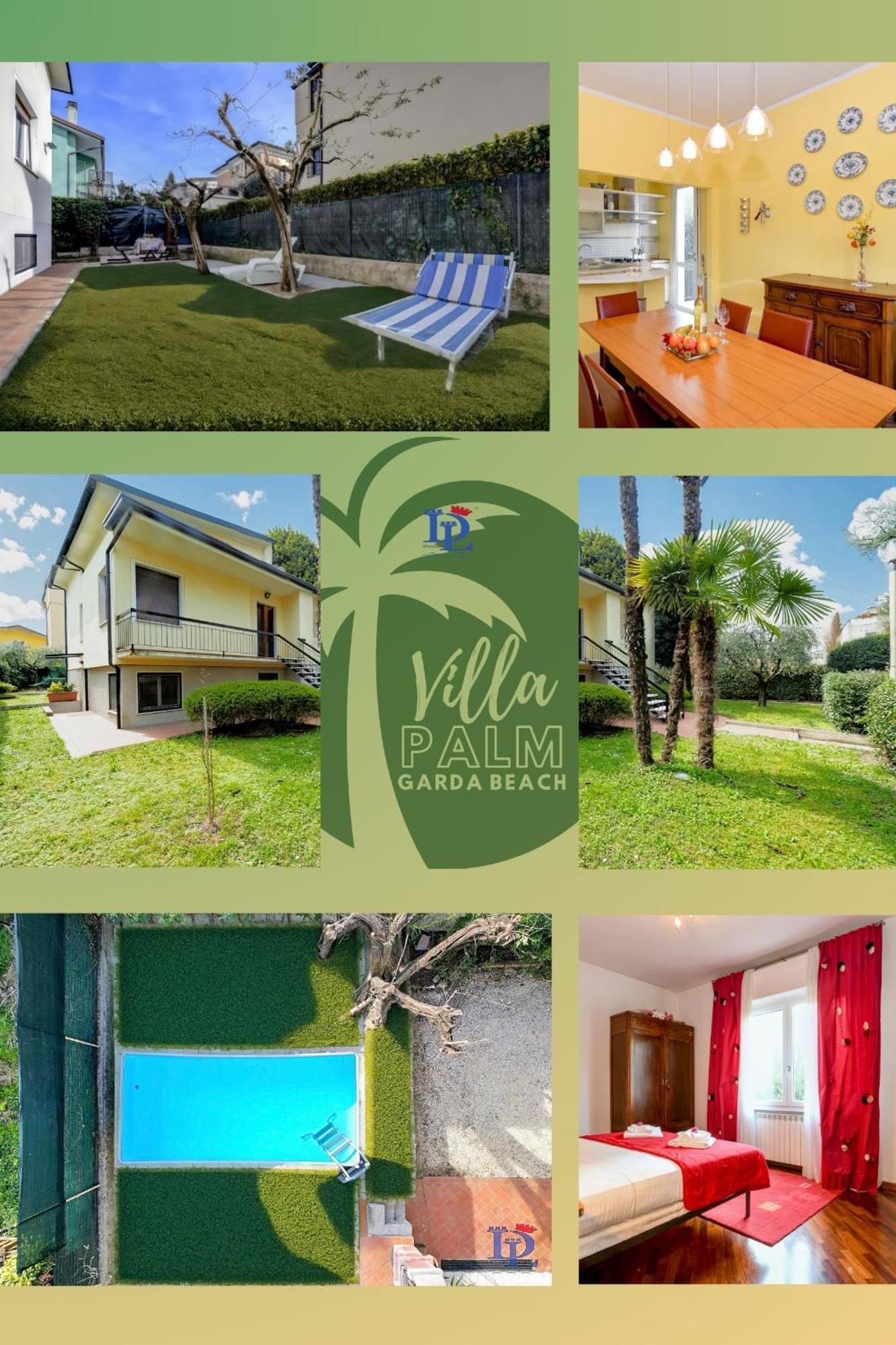 Desenzanoloft Palm Garda Beach, With Garden, Barbecue And Pool *